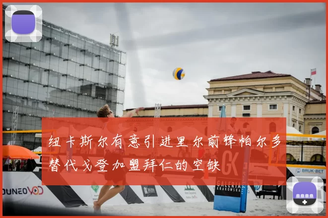 纽卡斯尔有意引进里尔前锋帕尔多替代戈登加盟拜仁的空缺
