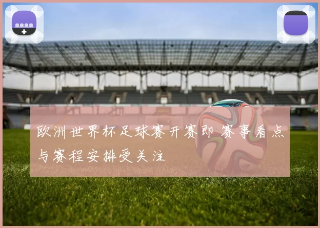 欧洲世界杯足球赛开赛即 赛事看点与赛程安排受关注