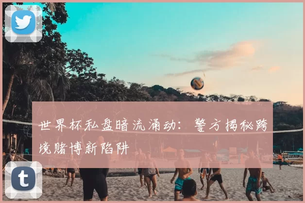 世界杯私盘暗流涌动:警方揭秘跨境赌博新陷阱